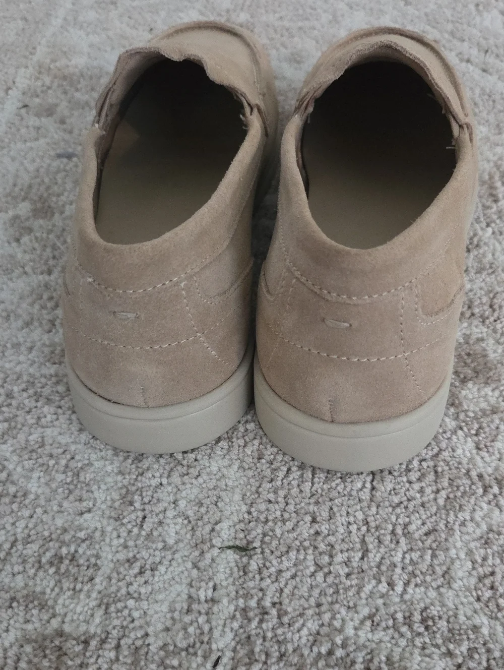 Zara Kids split suede slip-on loafers,never worn.